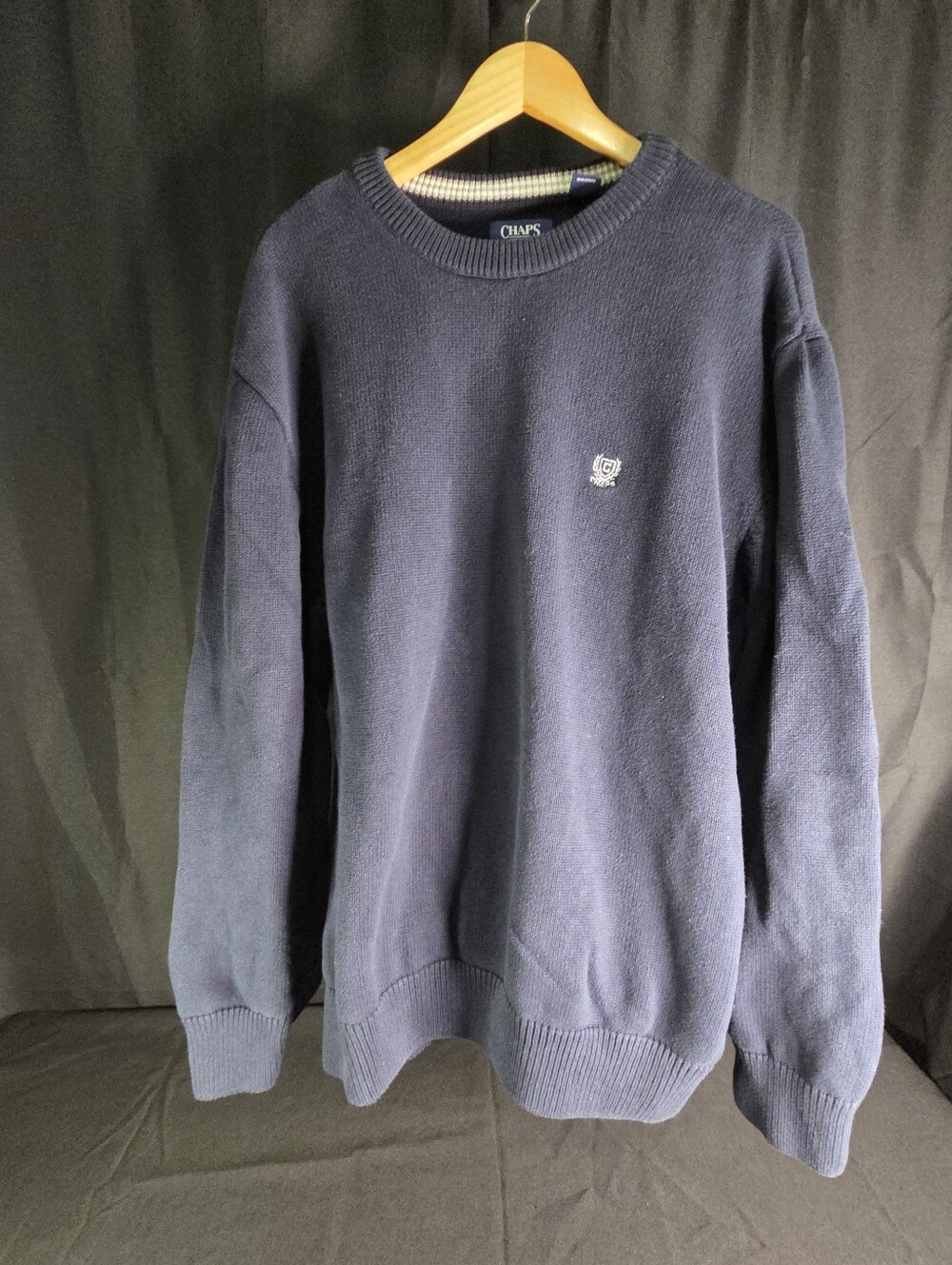 3XB Chaps Navy Sweater